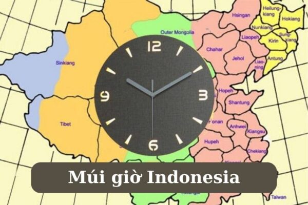 múi giờ indonesia