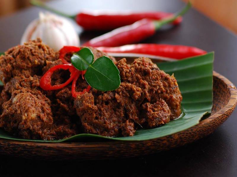 Bò kho Rendang kích thích mọi giác quan của du khách